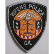 Wrens Police patch, Georgia 