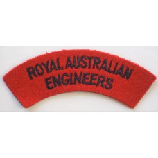 Royal Australian Engineers shoulder title 
