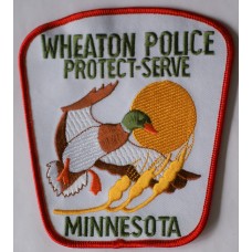 Wheaton Police patch, Minnesota