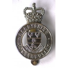Derbyshire Constabulary cap badge 