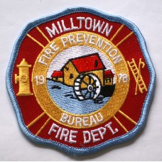 Milltown Fire Department patch, New Jersey 