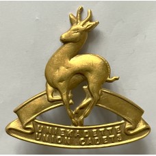 South African Union Cadets cap badge