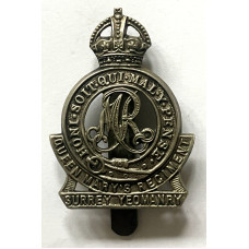 Surrey Yeomanry cap badge
