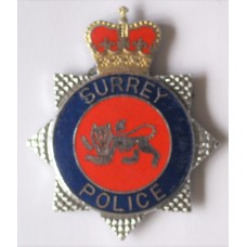 Surrey Police cap badge