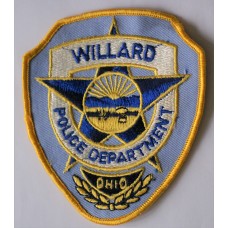 Willard Police Department patch, Ohio