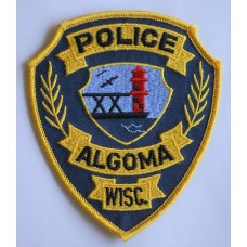 Algoma Police patch, Wisconsin 