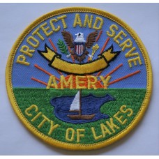 Amery Police patch, Wisconsin 