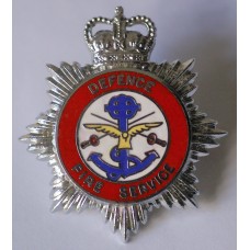 Defence Fire Service cap badge 