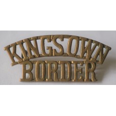 King's Own Royal Border Regiment shoulder badge