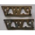 South Lancashire Regiment (The Prince of Wales's Volunteers) shoulder badges