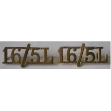 16/5th Lancers shoulder badges