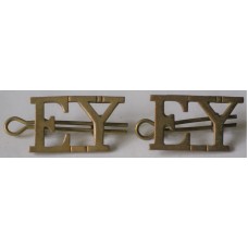 Essex Yeomanry shoulder badges