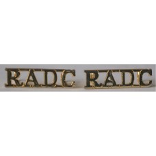 Royal Army Dental Corps shoulder badges