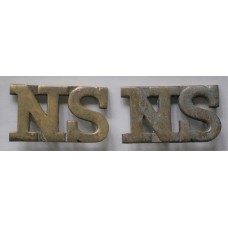 Boer War era National Scouts shoulder badges