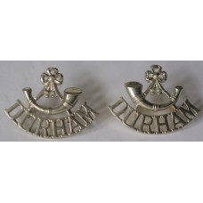 Durham Light Infantry shoulder badges