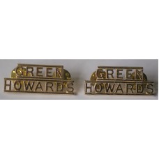 Green Howards (Alexandra Princess of Wales's Own Yorkshire Regiment) shoulder badges