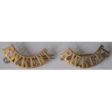 Royal West Kent Regiment shoulder badges