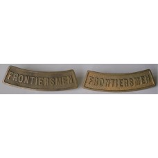 Legion of Frontiersmen shoulder badges
