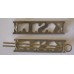 King's Shropshire Light Infantry shoulder badges