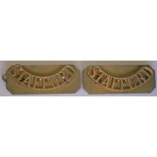 Staffordshire Regiment shoulder badges