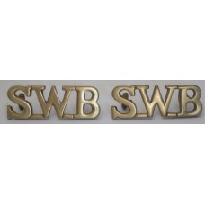 South Wales Borderers shoulder badges