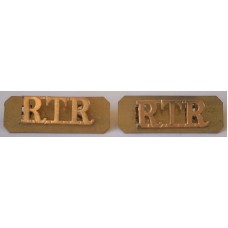 Royal Tank Regiment shoulder badges