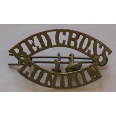Red Cross shoulder badge - London District 10