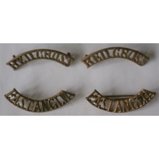 Red Cross shoulder badges - East Anglia