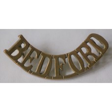 Red Cross shoulder badge - Bedfordshire