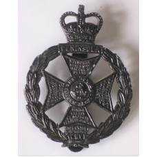 The Royal Green Jackets blackened cap badge 