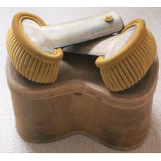 Army Engineer Lieutenant Colonel full dress epaulettes 1870-1940 