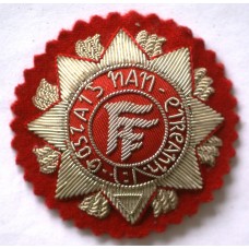Army Officer bullion wire full dress cap badge 