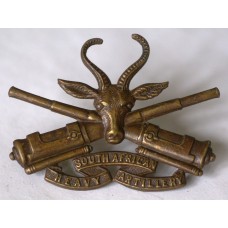 South African Heavy Artillery cap badge 