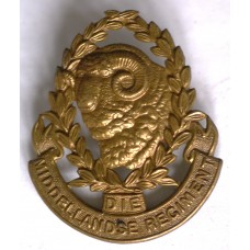 Middellandse Regiment cap badge 
