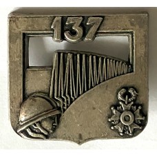 137th Infantry Regiment unit badge