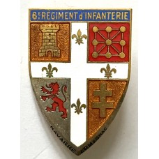 6th Infantry Regiment unit badge