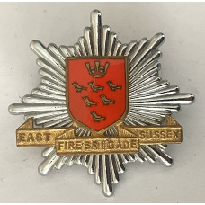 East Sussex Fire Brigade cap badge 