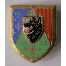 142nd Infantry Regiment unit badge 