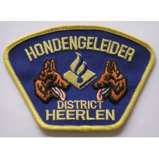 Dutch Police Heerlen District K-9 unit patch, Netherlands