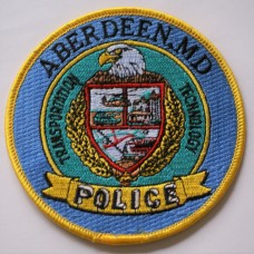 Aberdeen Police patch, Maryland 