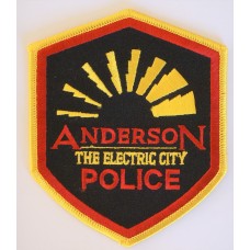 Anderson Police Department patch, South Carolina