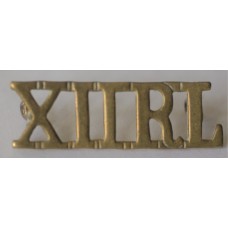 12th Royal Lancers shoulder badge