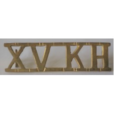 15th King's Hussars shoulder badge