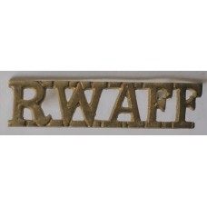 Royal West African Frontier Force shoulder badge