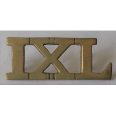 9th Queen's Royal Lancers shoulder badge