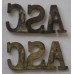Army Service Corps shoulder badges