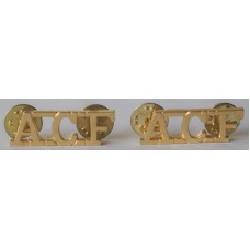 Army Cadet Force shoulder badges