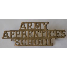 Army Apprentices School shoulder badge