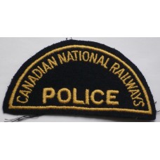 Canadian National Railways Police patch, Canada 