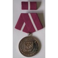 East German Civil Defence Service Medal, silver class for 15 years 
